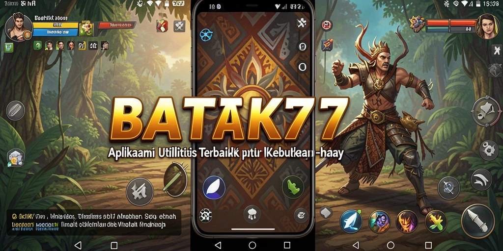 Tampilan antarmuka utama BATIK77 yang mendukung produktivitas pengguna.