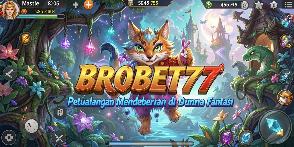 Gameplay seru dalam BROBET77 saat menjelajahi dunia petualangan.