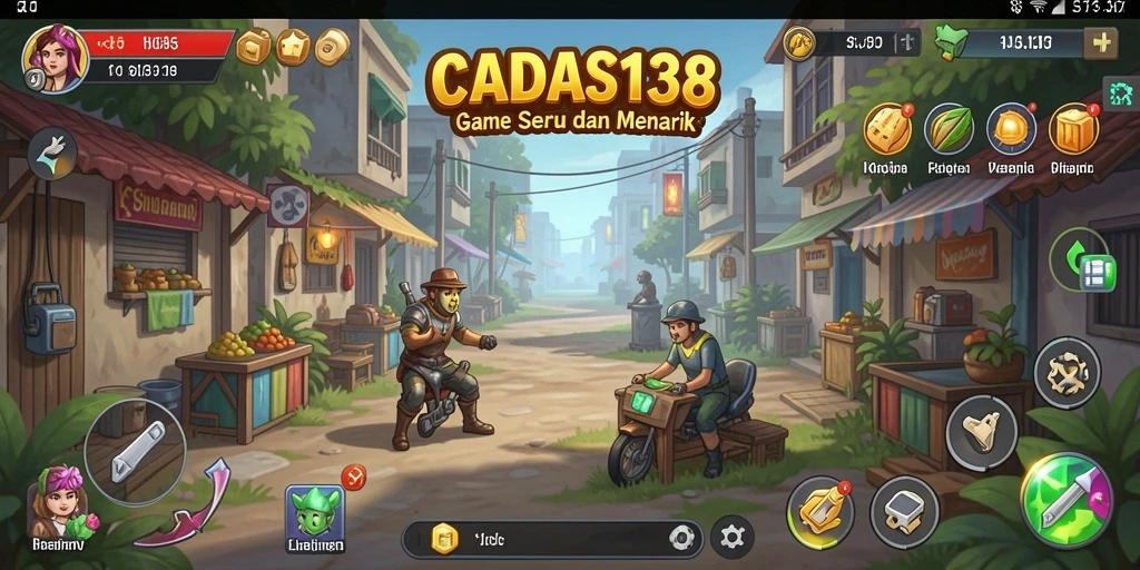 Tampilan gameplay CADAS138 yang seru dan menantang.