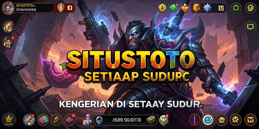 Screenshot gameplay SITUSTOTO menampilkan suasana horor yang mencekam.