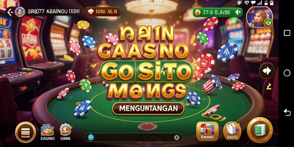 Tampilan menarik gameplay Kasino di SR877 dengan grafis menawan.